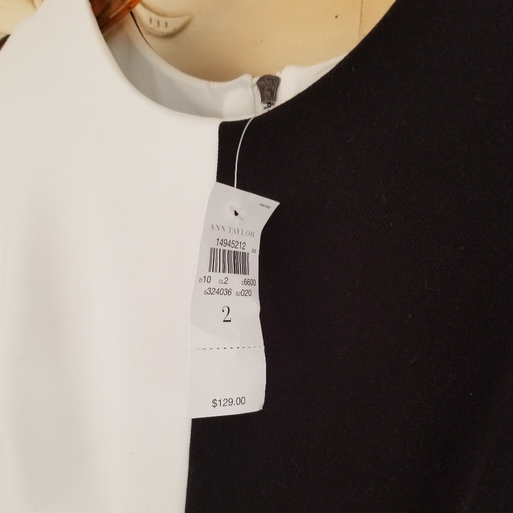 Dress ladies white house black market new with tags